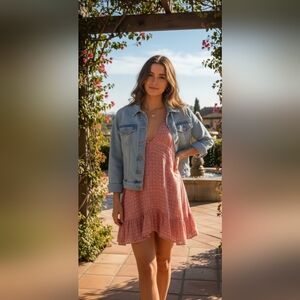 NEW! Free People pink gown sz small NWOT